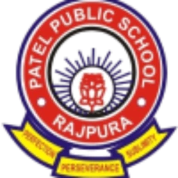Patel Public School crest